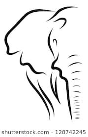 179x280 Elephant Line Art Rocks Line Art, Art And Drawings
