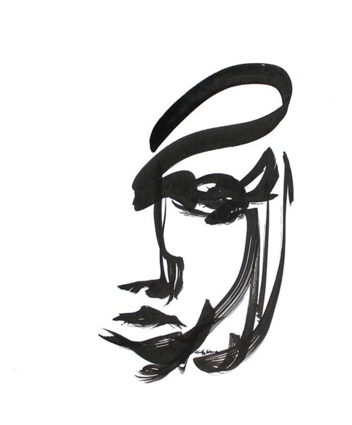 498x600 Abstract Eye Drawings