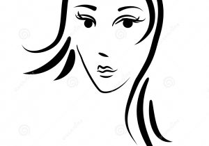 300x210 woman face sketch image download abstract sad woman face sketch