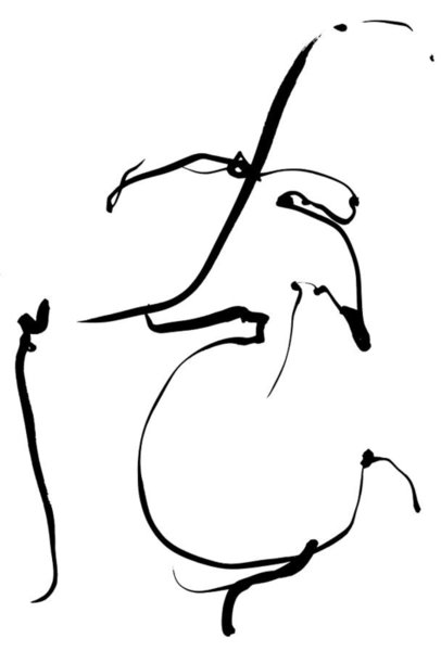 406x600 Abstract Figure Drawings