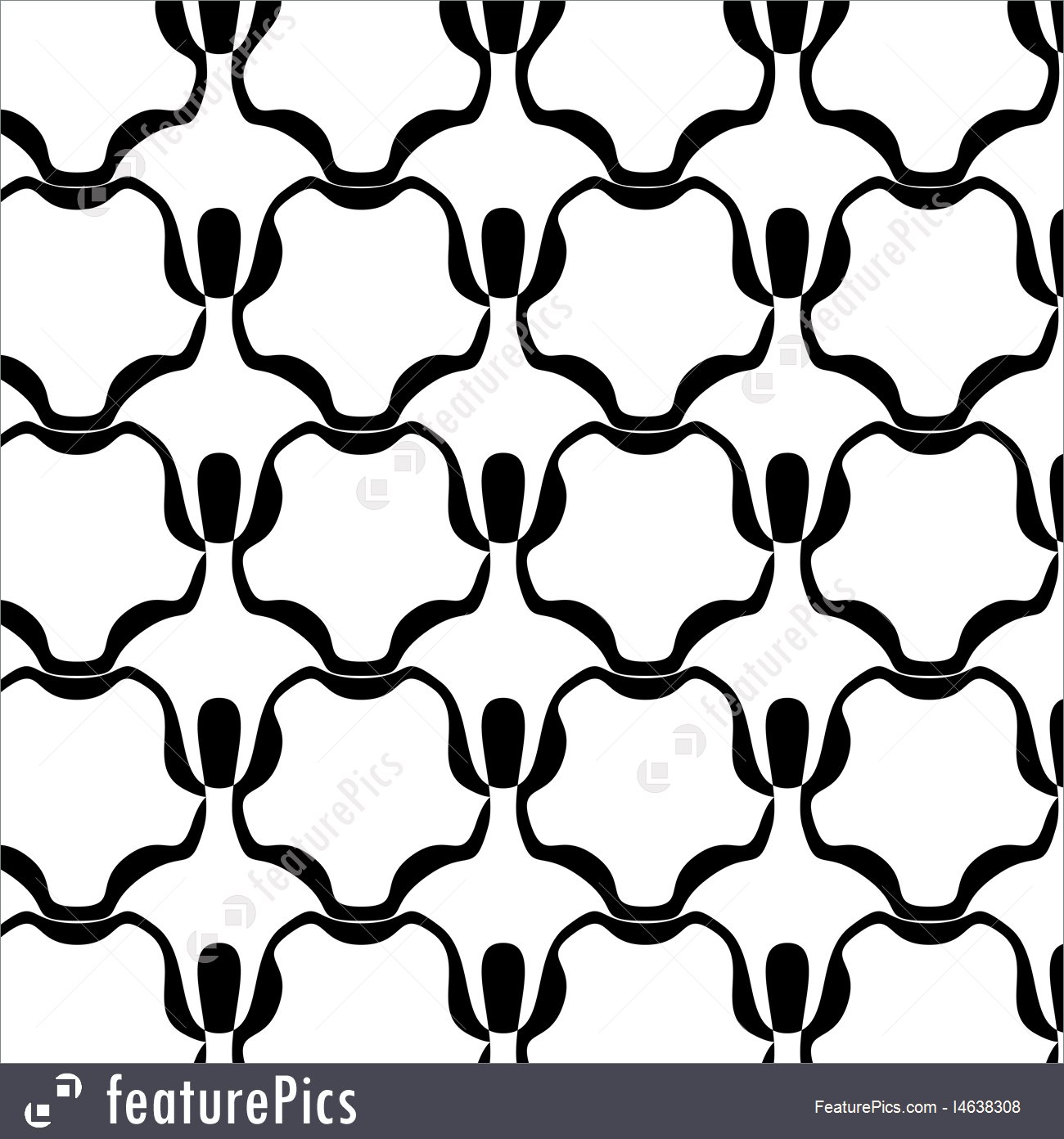 1300x1392 Abstract Geometric Pattern