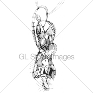 325x325 Abstract Geometrical Drawing Gl Stock Images