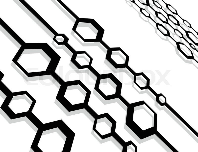 800x618 Abstract Vector Line Art