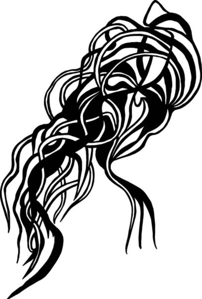 407x600 Abstract Woman Drawings