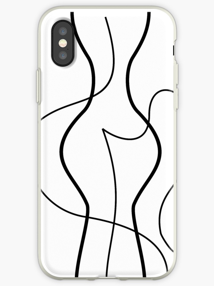 750x1000 Abstract Woman Body Line Drawing