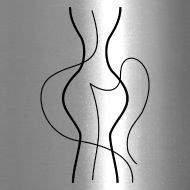 190x190 Abstract Woman Body Line Drawing Travel Mug Spreadshirt