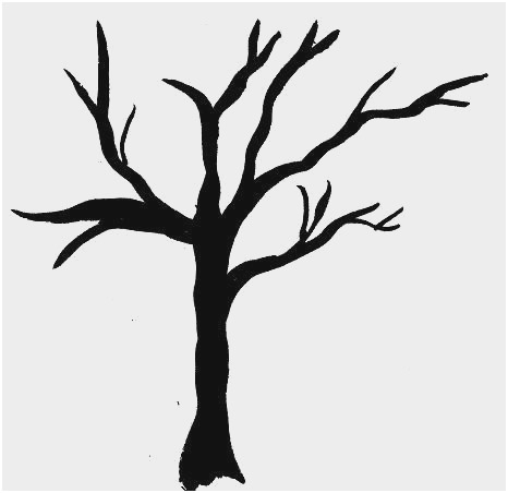 466x452 Tree Black And White Simple Prettier Vector Silhouette Of Acacia