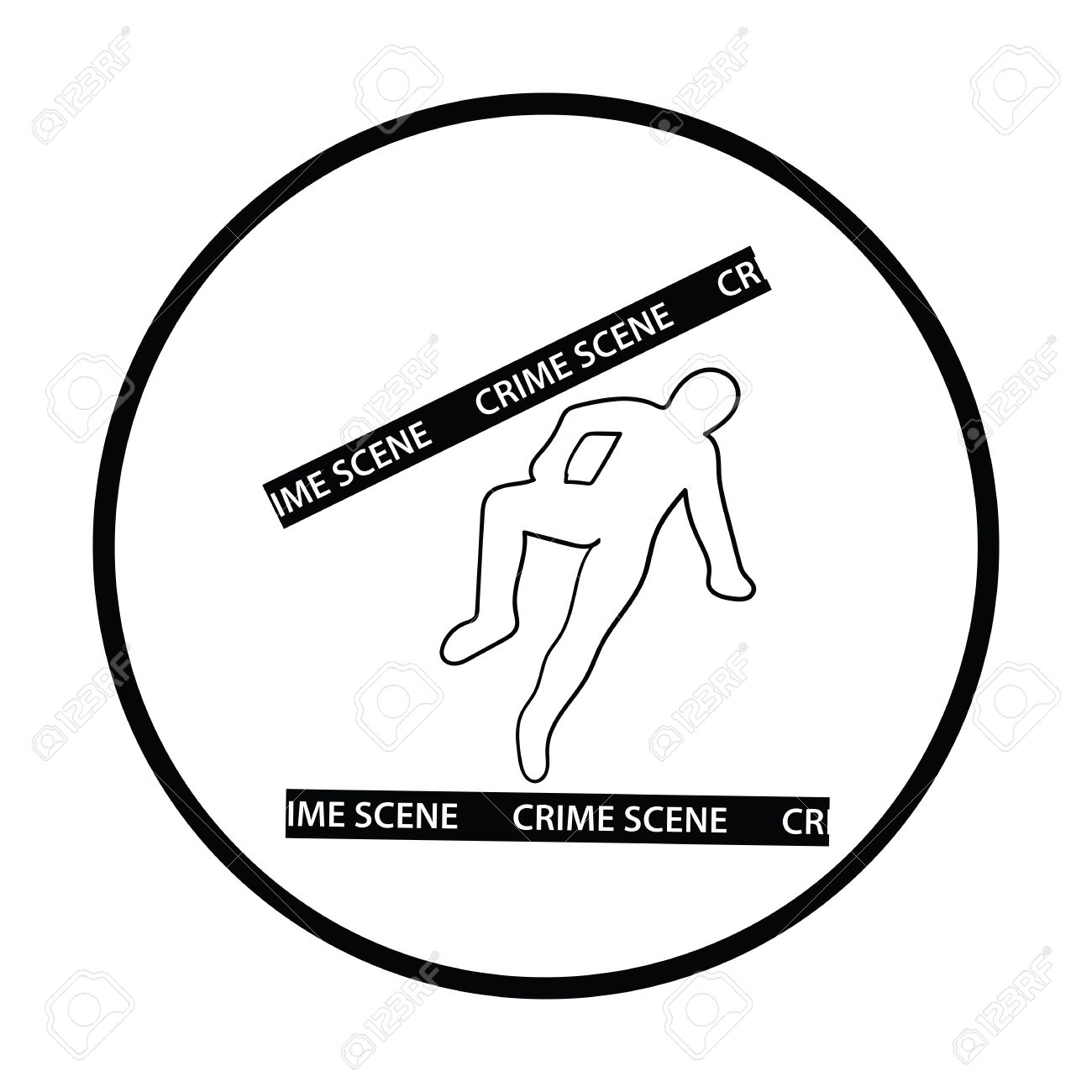 1300x1300 Clipart Symbols Crime Scene Accident Diagram