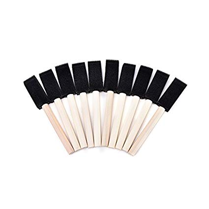 425x425 Wall Of Dragon Wooden Handle Foam Sponge Brushes