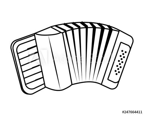 Accordion Drawing | Free download on ClipArtMag