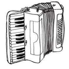 236x236 Accordion Drawing For Free Download