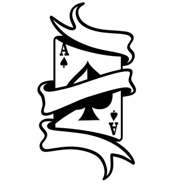 Ace Of Spades Card Drawing Free download on ClipArtMag