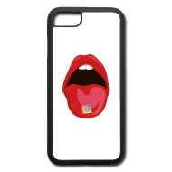 190x190 Lsd Acid Drug Mouth Drawing Iphone Case Spreadshirt