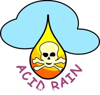 350x332 Acid Rain Clipart