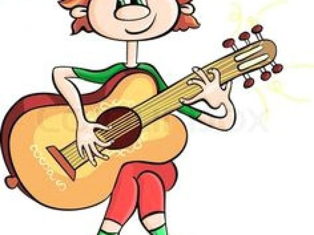 640x480 Drawing Girl Playing Guitar Best Girls With Guitars Images