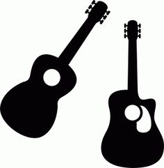236x241 Best Acoustic Guitar Silhouette Find Wonderful Clipart