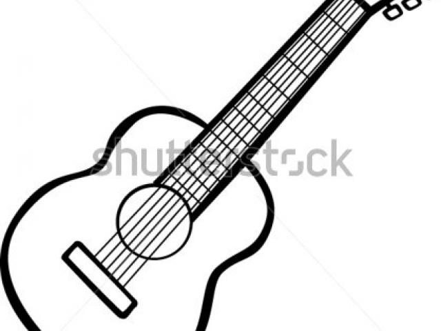 640x480 Acoustic Guitar Clipart Acoutic