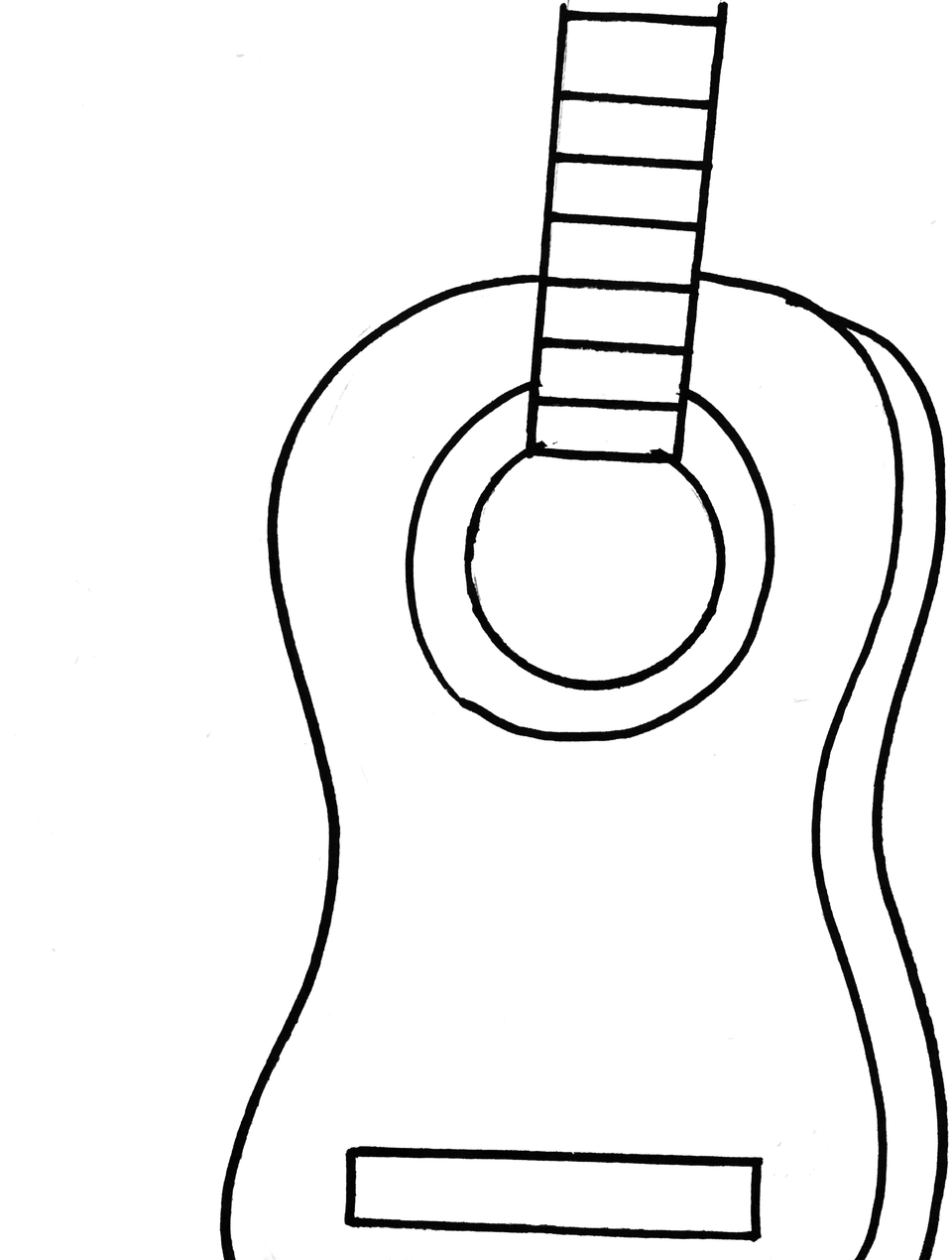 960x1270 How To Paint Starry Night Guitar