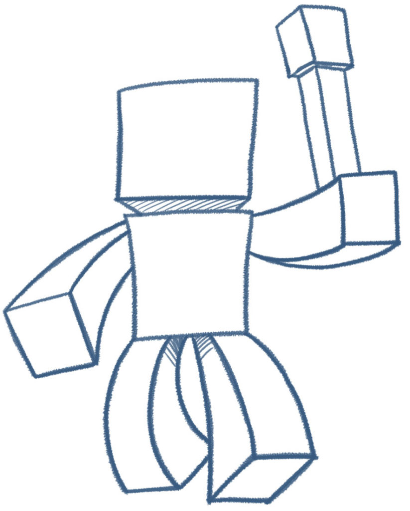 823x1024 Learn How To Draw Your Own Minecraft Style Characters!