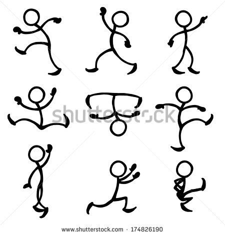 450x470 Stick People In Action, Trying To Get Ideas For Dancing Stick