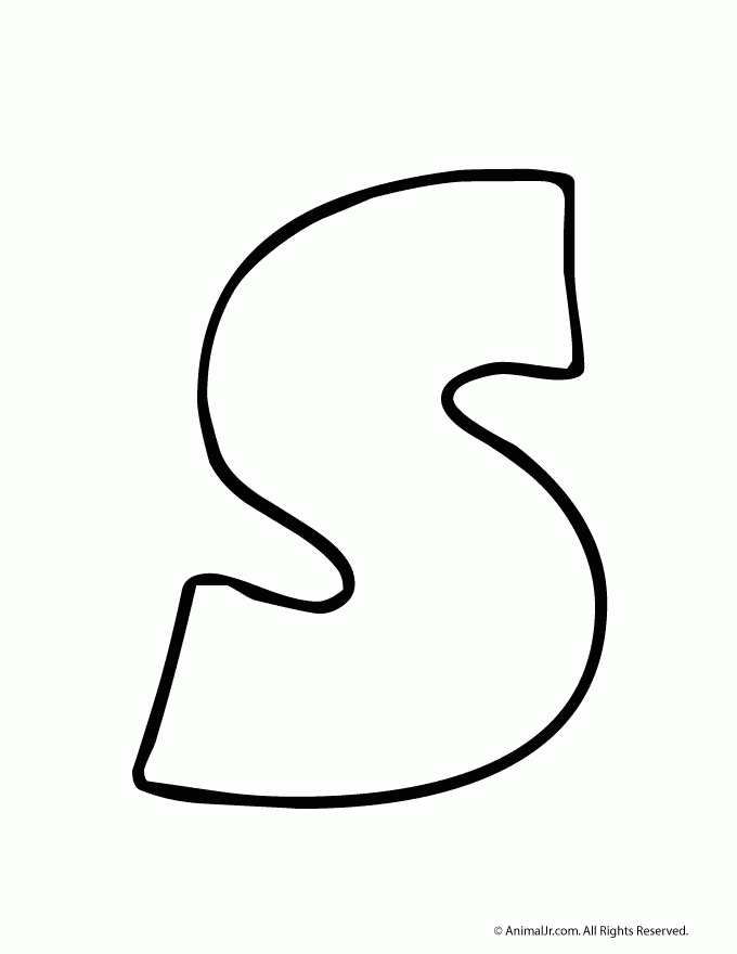 680x880 Bubble Letter S Woo! Jr Kids Activities Throughout Bubble