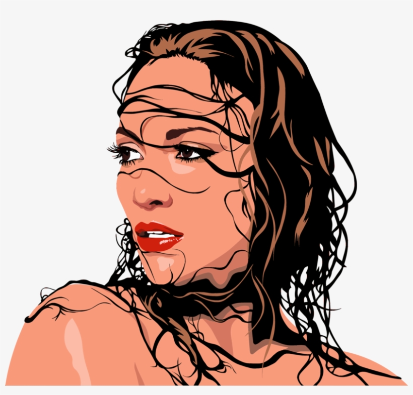 820x786 Jennifer Lopez Actor Drawing Facial Hair Cartoon