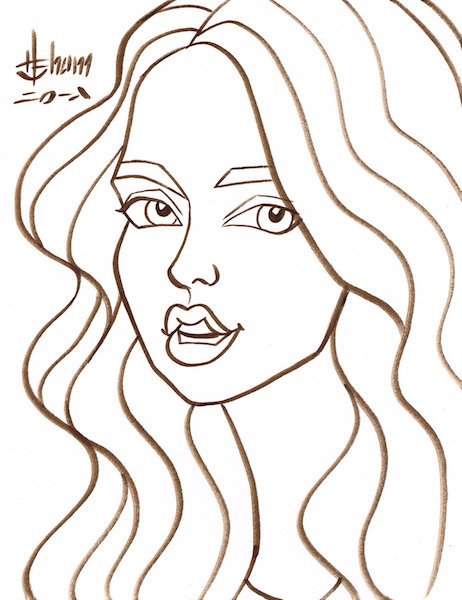 462x600 howard m shum on twitter here's a drawing i did of actress
