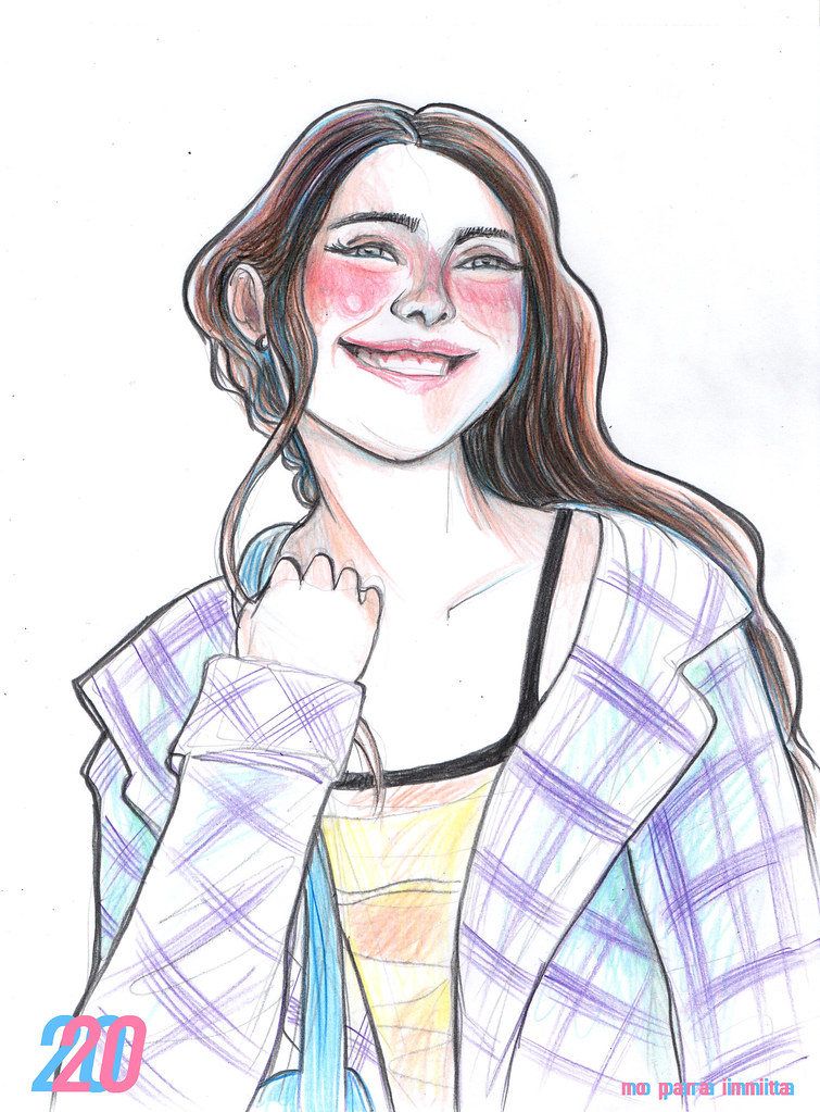 755x1023 My Dear Friend Luna Jordan, Who Is My Drawingpainting