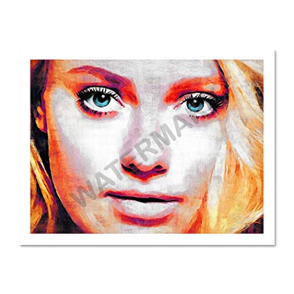 425x425 jr bouvier dakota fanning actress large framed art