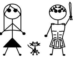 250x250 Draw You A Custom Stick Figure