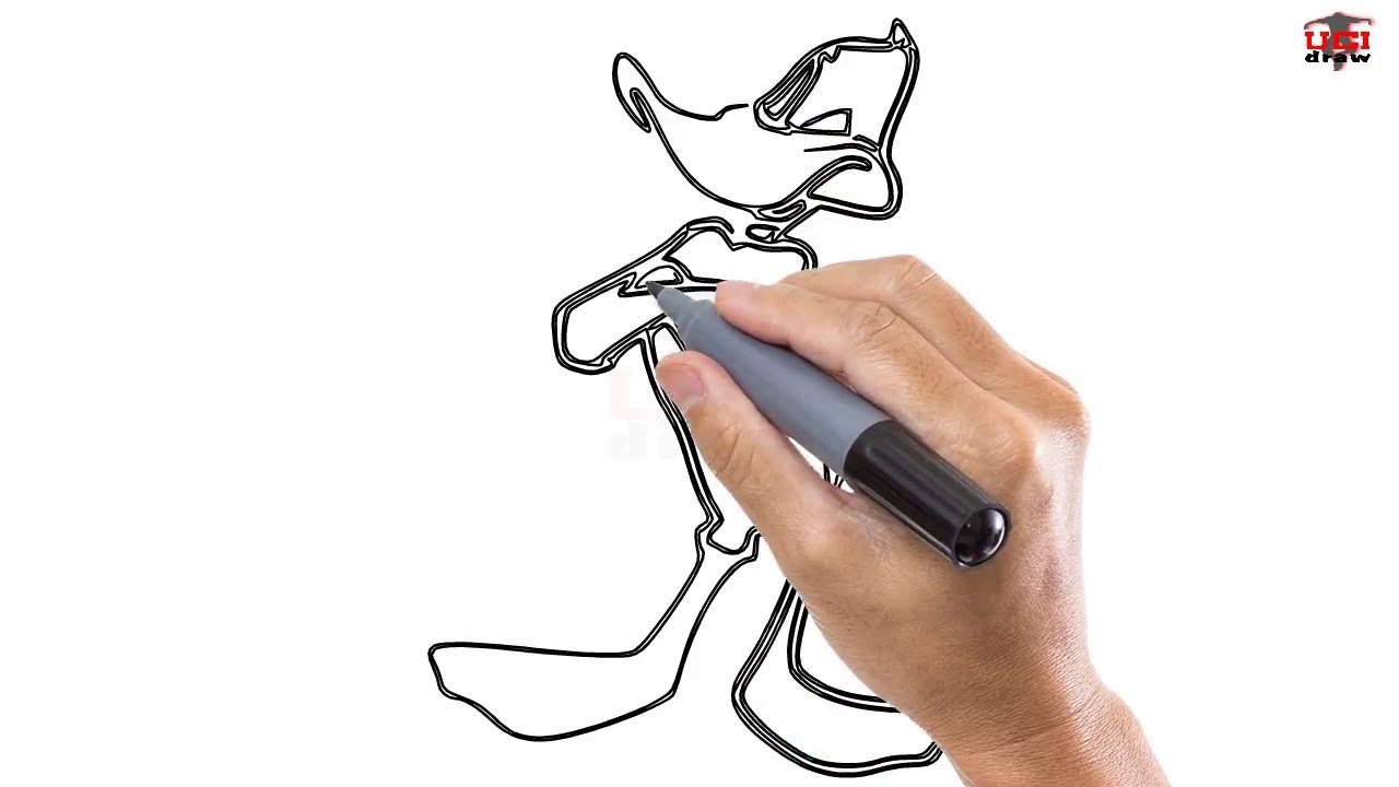 1280x720 How To Draw A Cartoon Easy Step