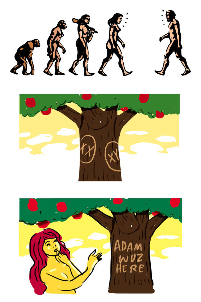 648x976 Adam And Eve