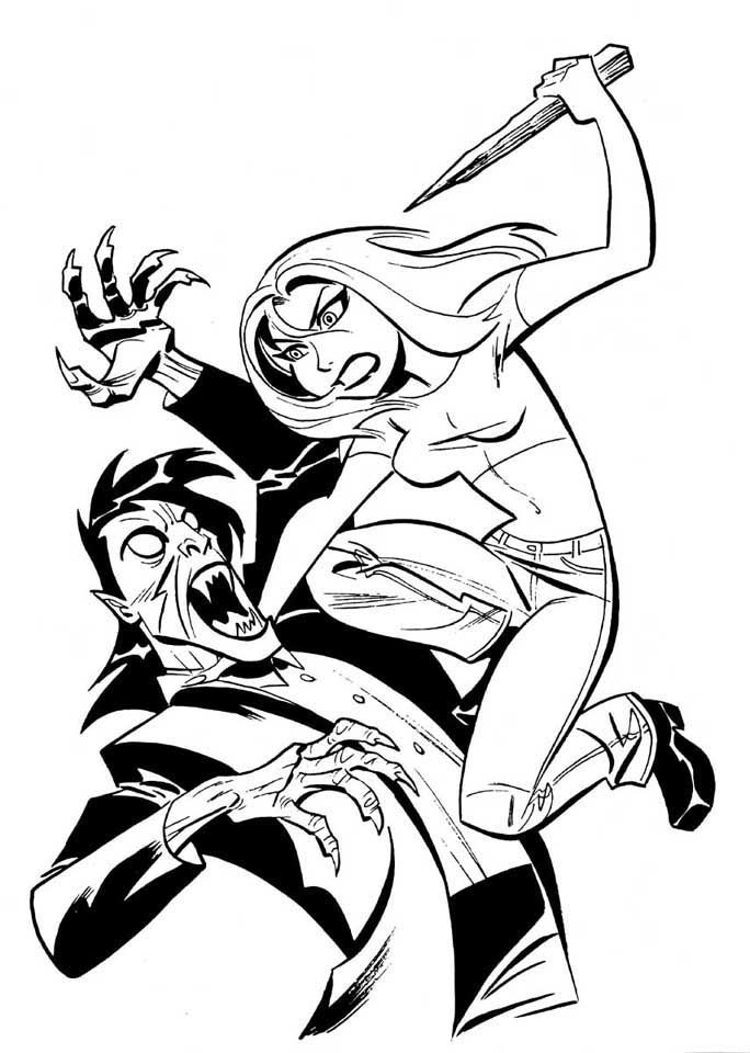 684x960 Buffy Vs Dracula Btimm Bruce Timm, Buffy, Art