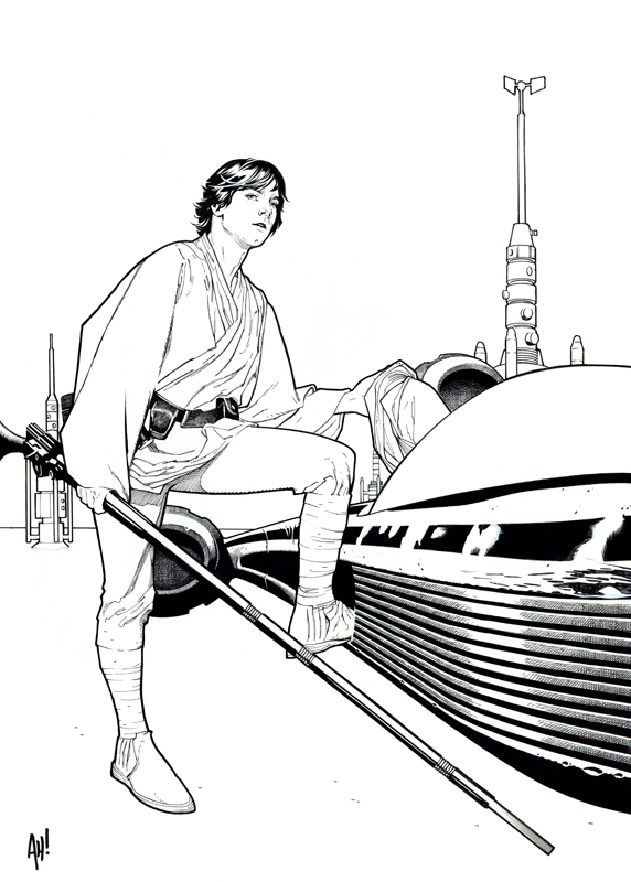 572x800 Luke Skywalker Last Hope For The Galaxy