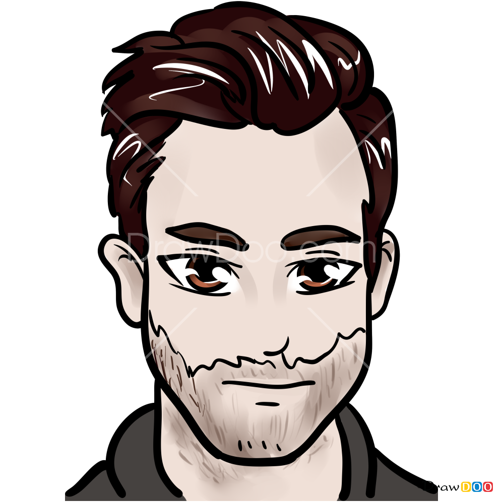 998x997 How To Draw Adam Levine, Celebrities Anime