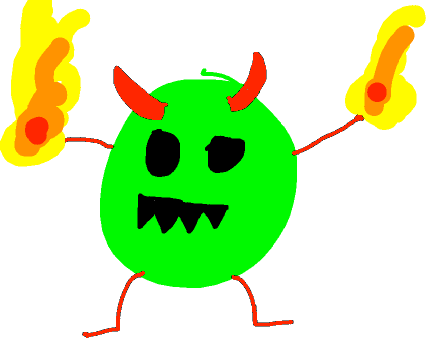 837x665 Monster Battle Player Tynker