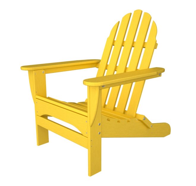 660x625 Classic Folding Adirondack Chair