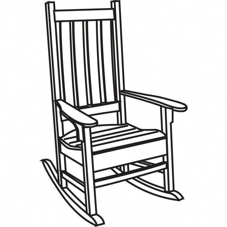 750x750 Rocking Chair