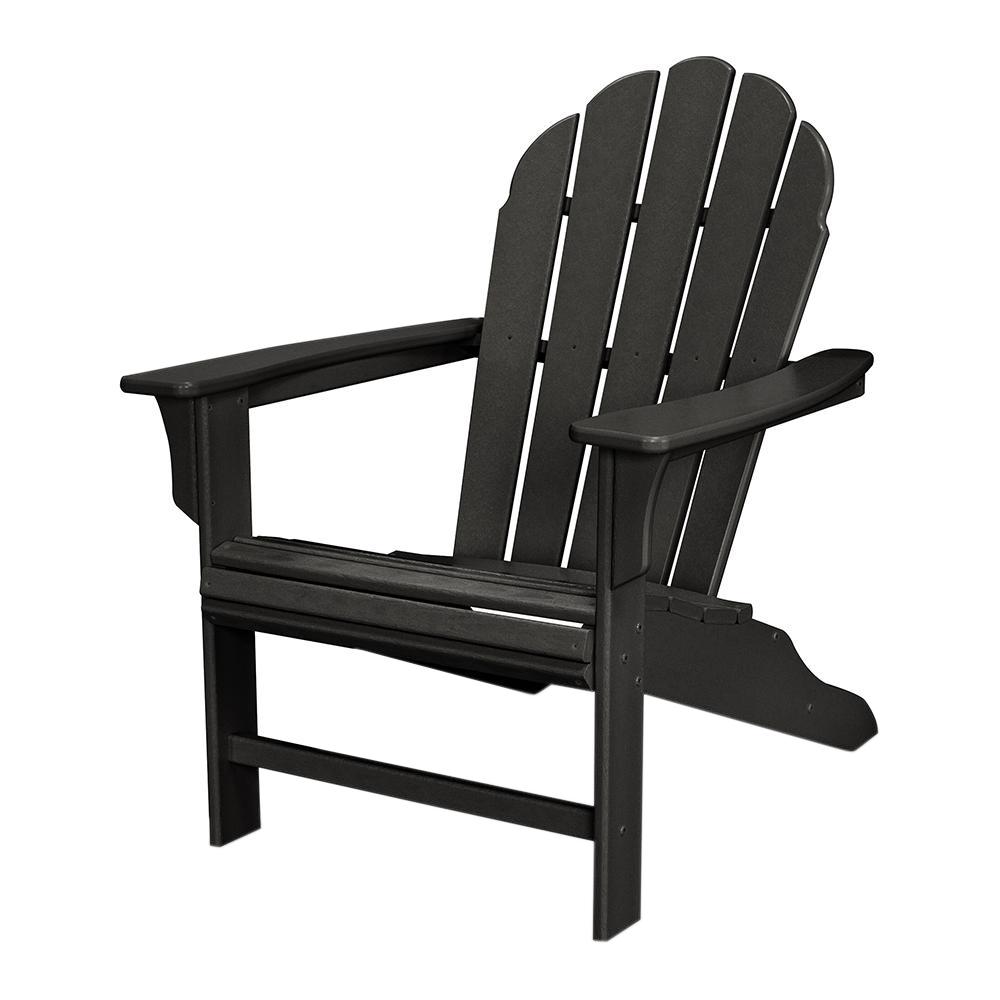 1000x1000 Trex Outdoor Furniture Hd Patio Adirondack Chair In Charcoal Black