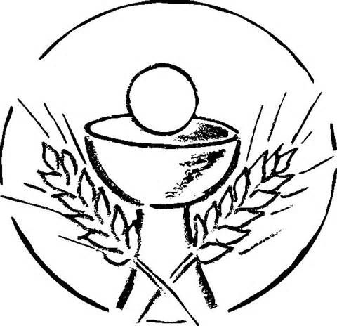 480x464 Chalice And Host Coloring
