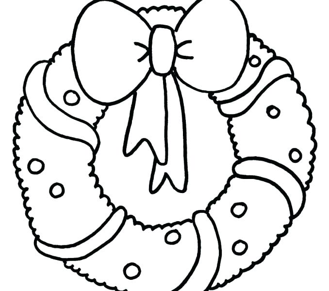 678x600 Wreath Coloring