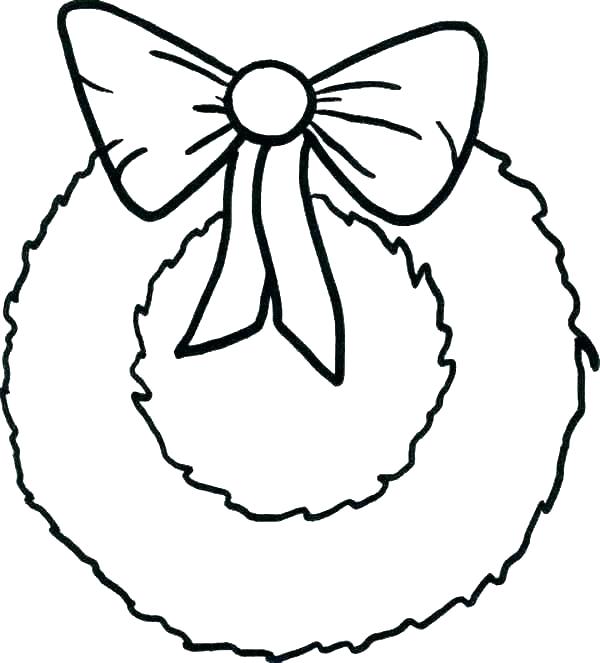 600x663 Wreath Coloring