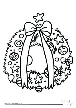 320x453 Advent Wreath Coloring