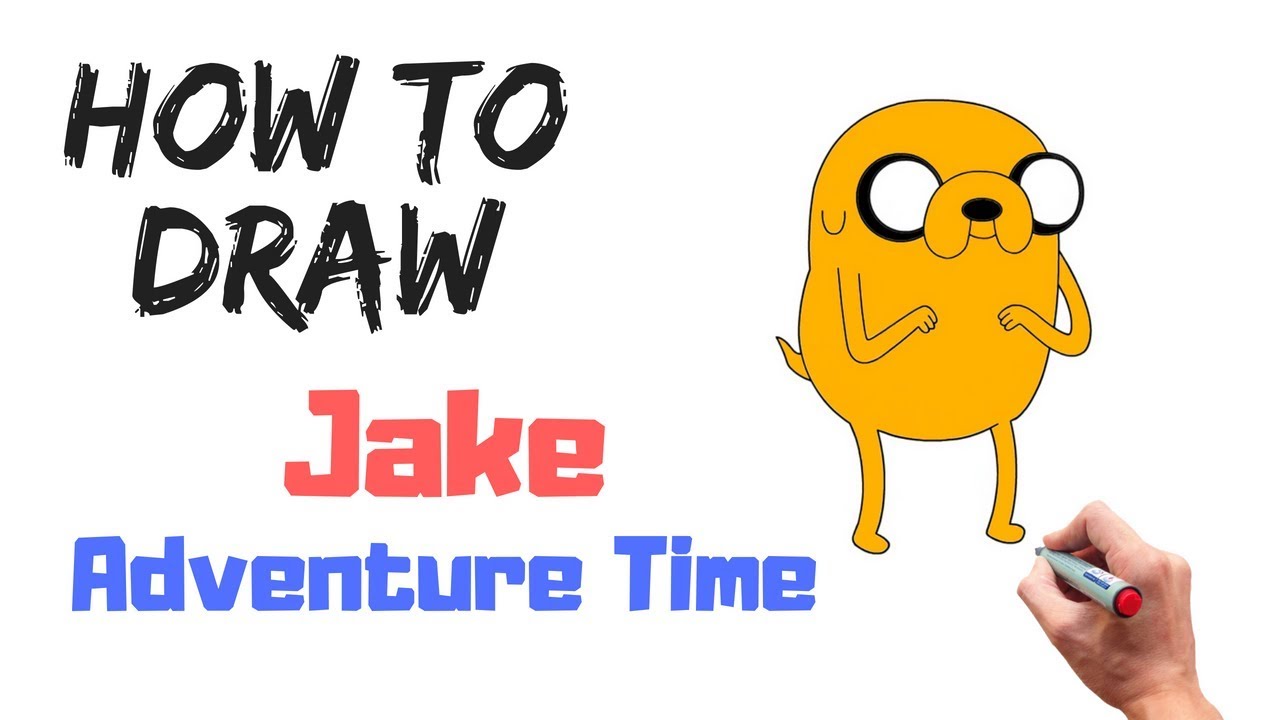 1280x720 Cartooning Kids How To Draw Jake Adventure Time
