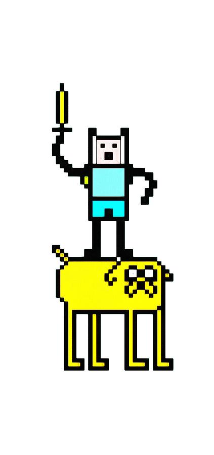 423x900 Fist Bump In Adventure Time Drawing
