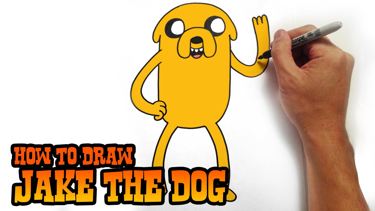 1280x720 How To Draw Adventure Time Jake The Dog