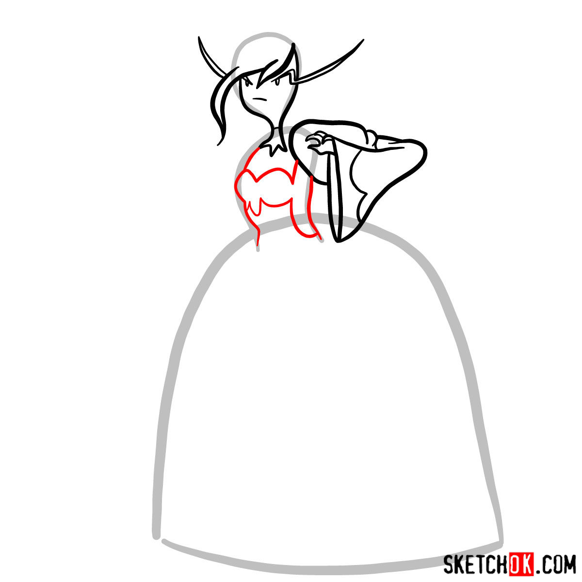 1200x1200 How To Draw Ice Queen From Adventure Time