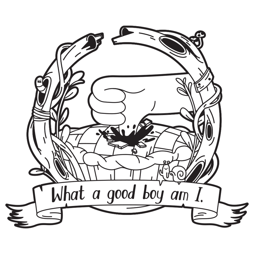 894x894 Adventure Time Tattoo Design