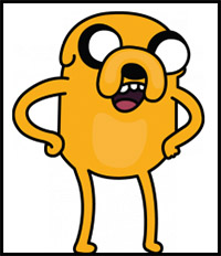 200x232 How To Draw Adventure Time Characters Finn, Jake The Dog, Ice King