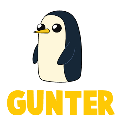 400x400 How To Draw Gunter From Adventure Time With Easy Tutorial